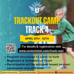 Track-Out Camp Registration is now OPEN! 